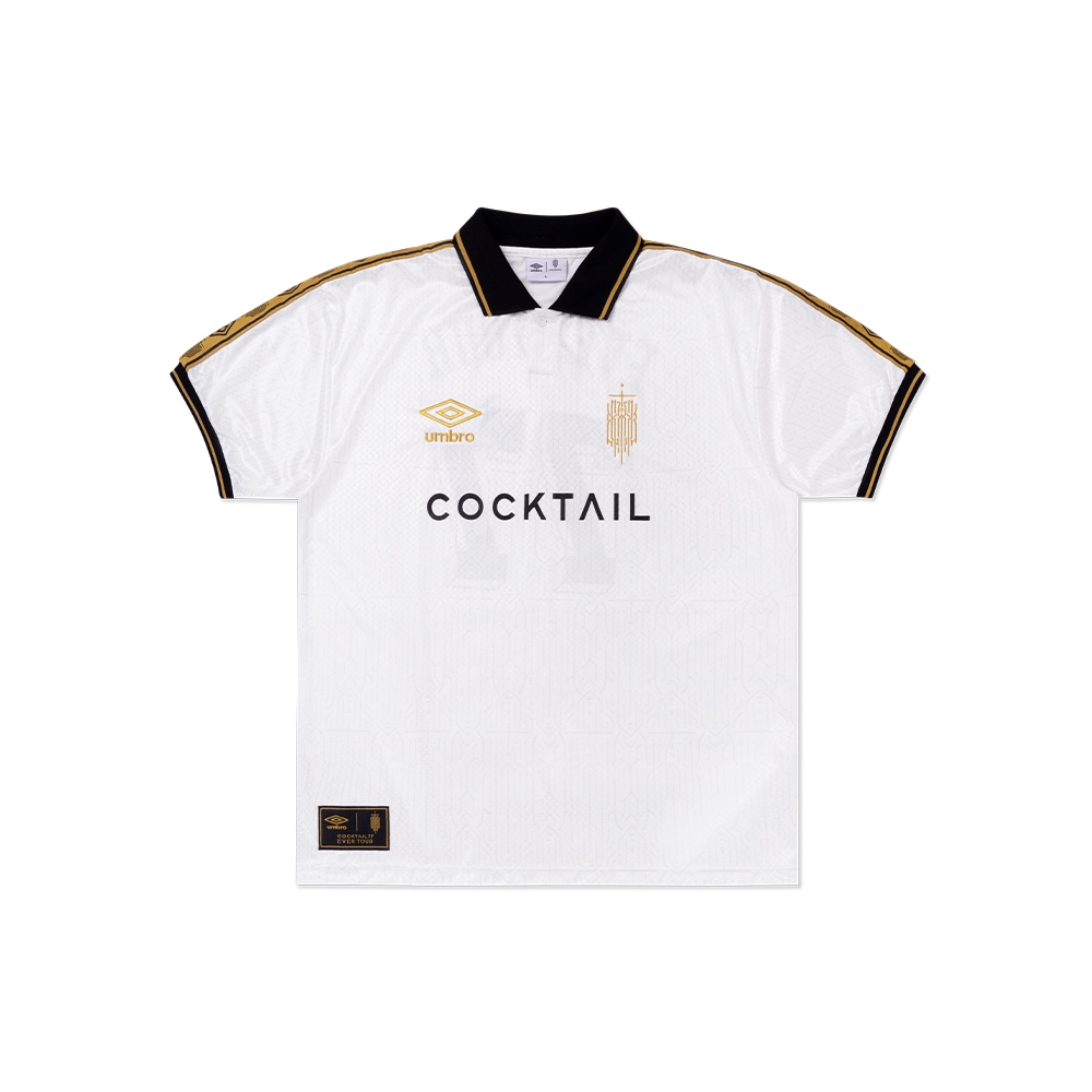 UMBRO x COCKTAIL 77 EVER TOUR JERSEY WHITE