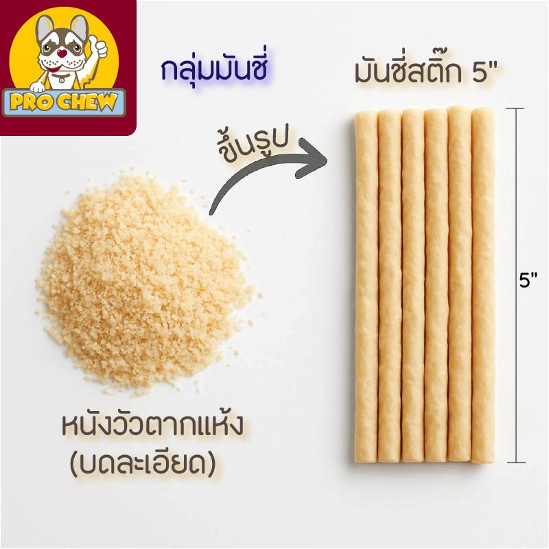 PRO CHEW بيكون دجاج مجفف للكلاب 75 غ — صورة 3