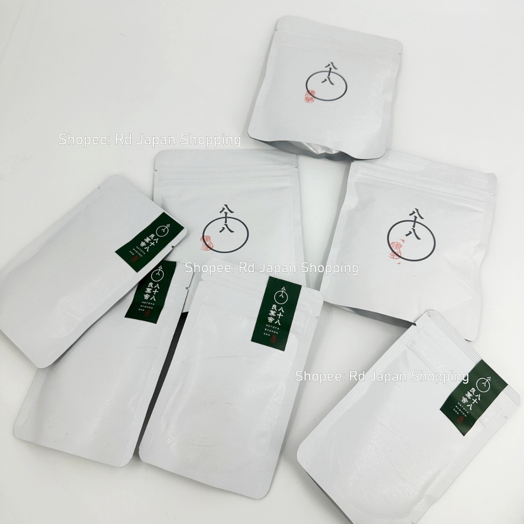 พร้อมส่ง ของแท้ ร้านดัง จากญี่ปุ่น Hatoya Asakusa ซองขาว มัทฉะ ชาเขียว โฮจิฉะ ชาคั่ว Matcha Hojicha 