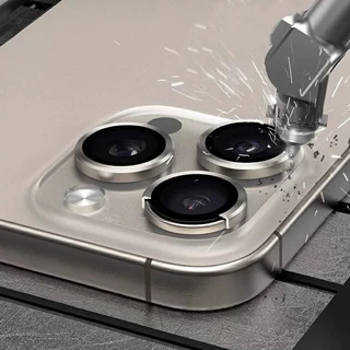 สำหรับ iphone i17 17air 17pro 17promax ฟิล์มกล้อง พร้อมกรอบ ติดง่าย 16 promax 15 promax 14 promax 13 promax 12 promax