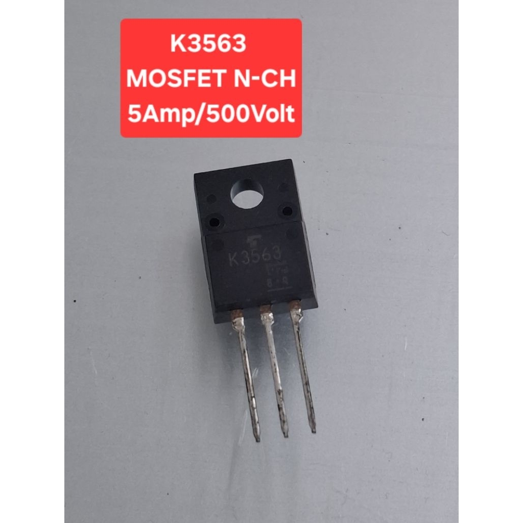 K3563 MOSFET N-CH 5Amp/500Volt