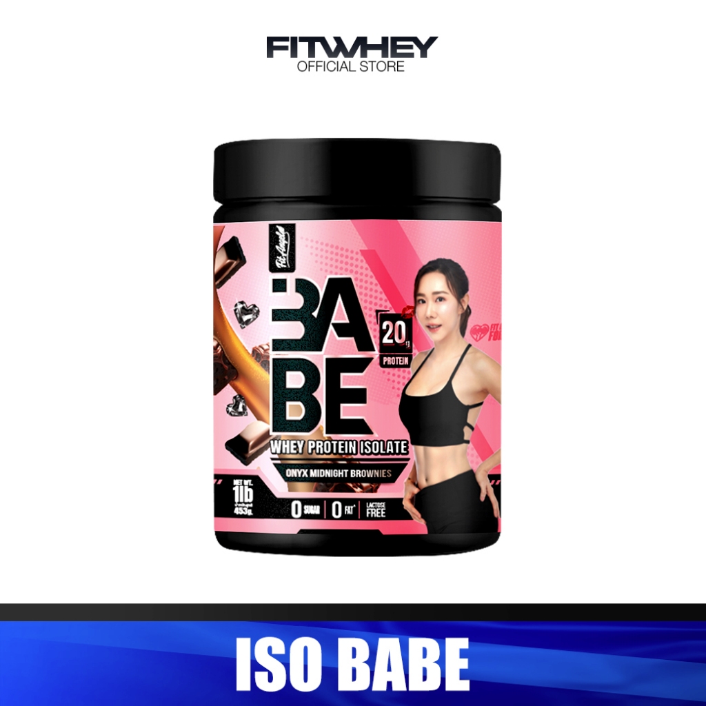 FIT ANGEL ISO BABE 1 LB PLUS OLEA 25 — WHEY ISOLATE สำหรับผู้หญิงยุคใหม่