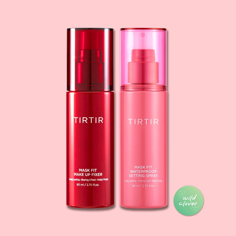🍀 TIRTIR : แท้สแกนได้ exp.2028 mask fit make up fixer mist 80ml, fixing setting spray