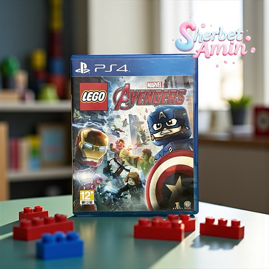 แผ่นเกม ps4 / Lego Marvel Avengers