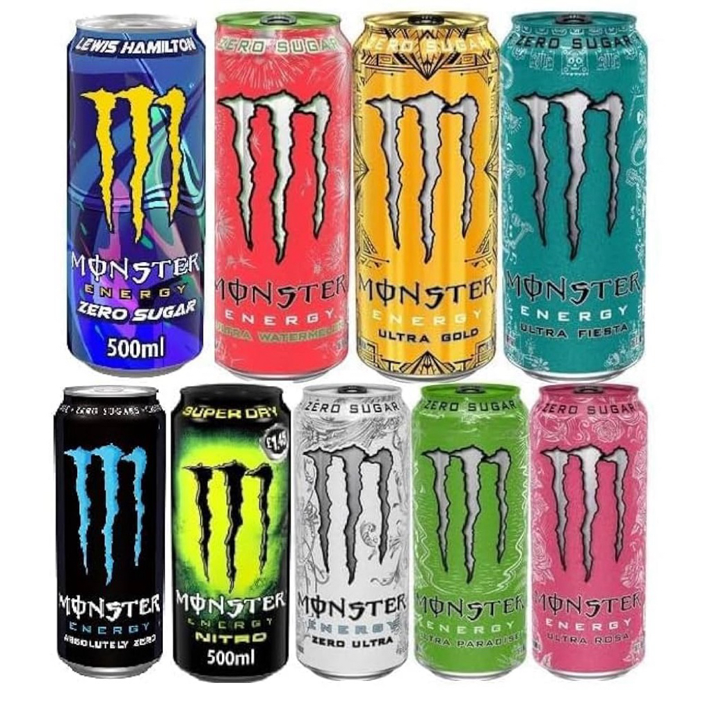 Monster Energy Drink 12 Flavors - 330ml Can