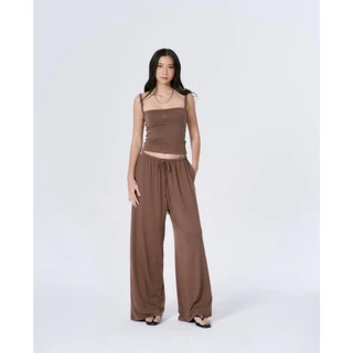 Atipashop - CONTACT RAYON PANTS กางเกงขายาว ขอบยางยืด ผ้ายืดใส่สบาย