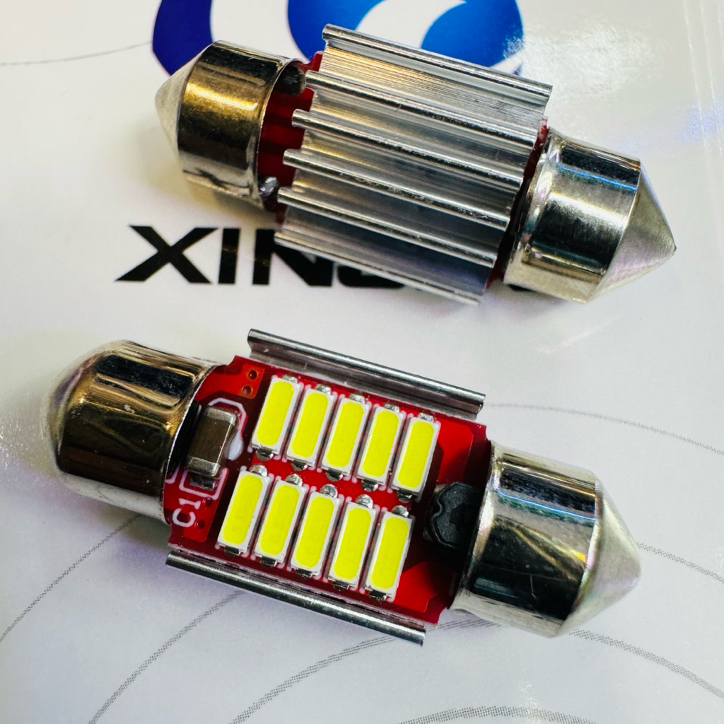 ไฟเพดานรถยนต์ 31mm’36min ,41minCANBUS ชิพ CSP 1860 (ชิพไฟหน้า) ความสว่างสูง แสงสีขาว 12v-24v