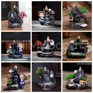 100 รุ่น + สินค้าสปอต เชิงวางกำยาน ธารหินน้ำตก 48 แบบ ฮวงจุ้ยตกแต่งบ้าน เสริมโชคลาภ งานเรซิ่นลงสี