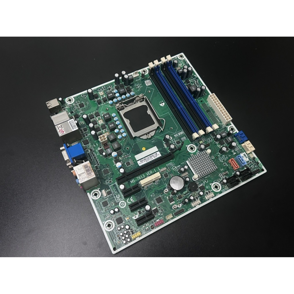 เมนบอร์ด(mainboard) HP MS-7613 VER 1.1 (socket 1156) 1 MONTH WARANTY