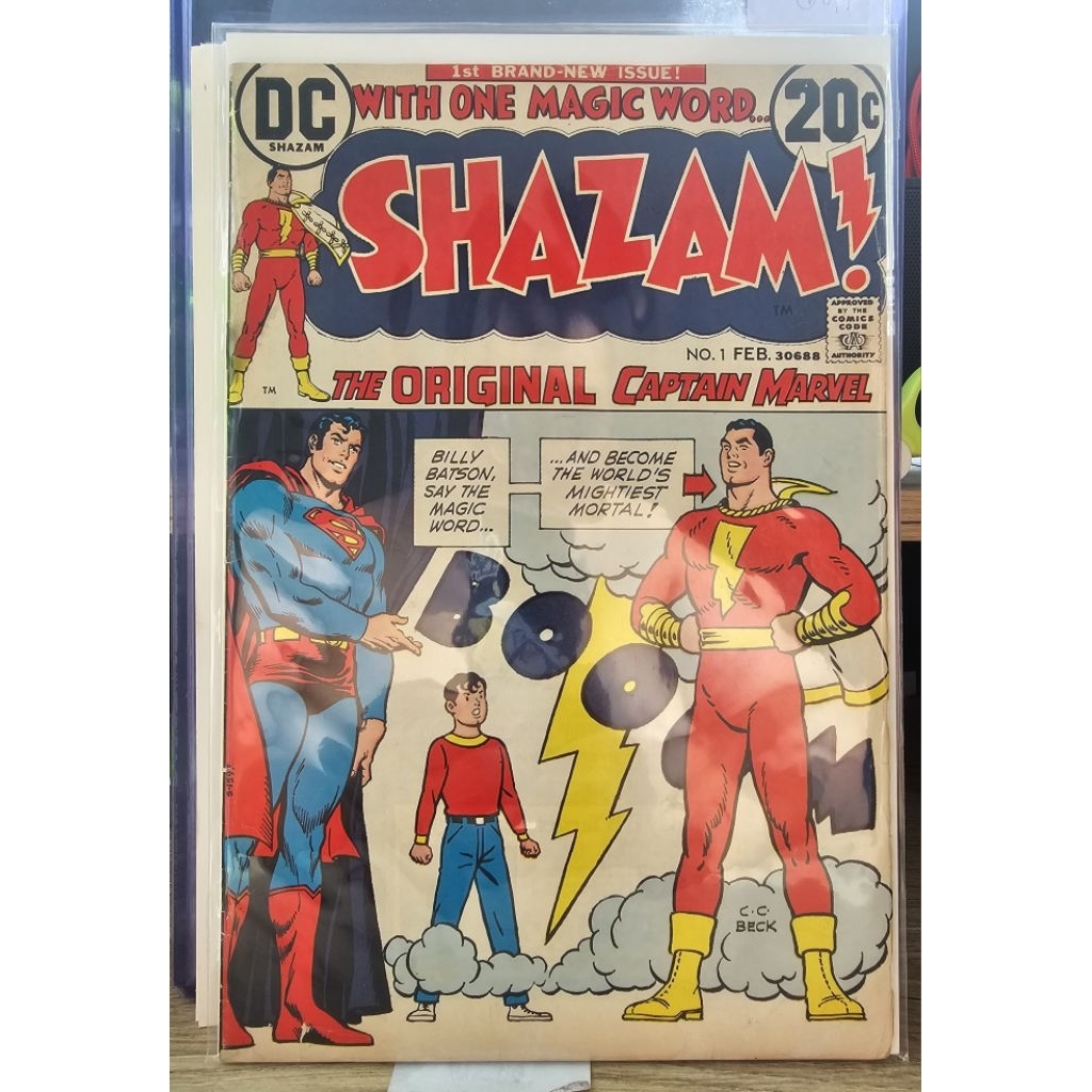 Shazam! #1 (DC, 1973)
📖 1st Appearance of SHAZAM in DC Comics