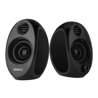 SIGNO SP-615 ลำโพงคอมพิวเตอร์ Gaming Speaker ระบบเสียง 2.0 สเตริโอ เบสแน่น มีปุ่มปรับความดัง เชื่อมต่อแบบแจ๊ค 3.5mm
