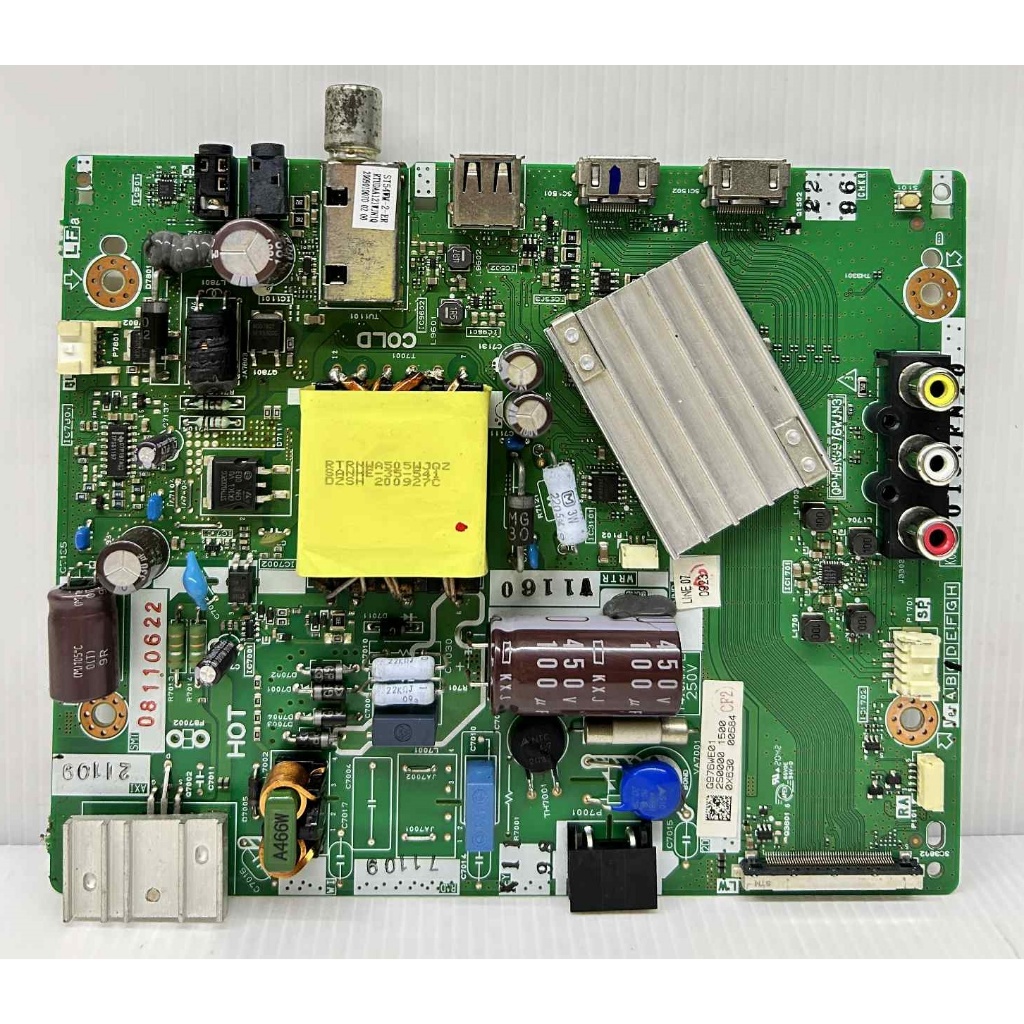 เมนบอร์ด SHARP รุ่น 2T-C42BB1M พาร์ท QPWBNG976WJ1N อะไหล่ของแท้ถอด มือ2 เทสไห้แล้ว