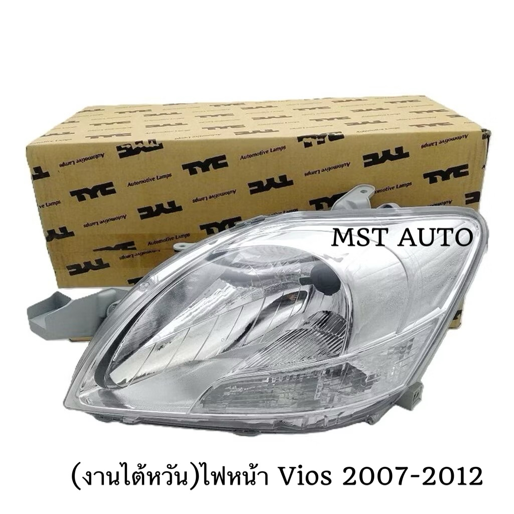 ไฟหน้า Vios 2007-2012 โคมใส