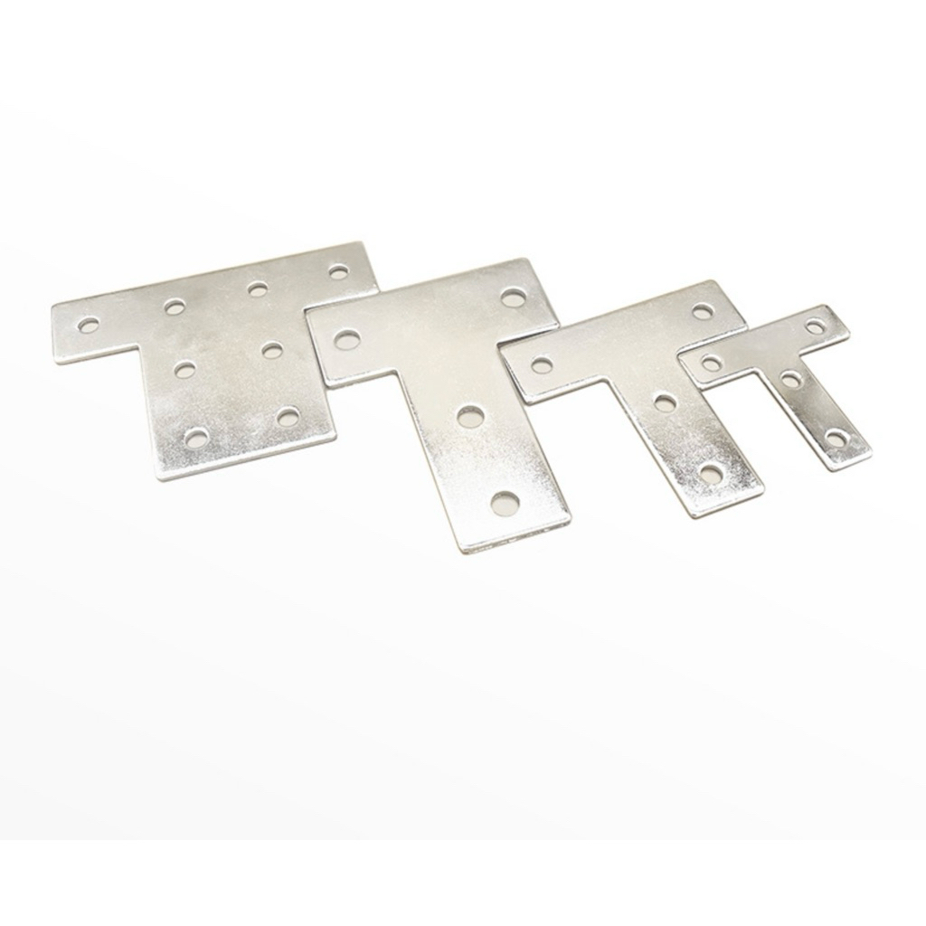 เพลทยึดตัวที อลูมิเนียมโปรไฟล เพลทเหล็กชุบกันสนิมDIY เพลทตัวT Aluminumfile ออกใบกำกับ