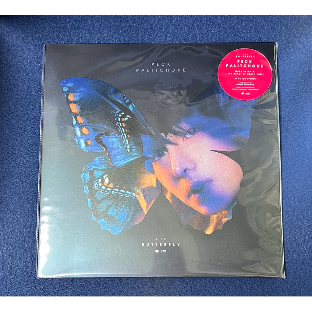 Limited Vinyl Made in USA by Bernie แผ่นเสียง LP เป๊ก ผลิตโชค Peck - The butterfly, Limited No. 940/