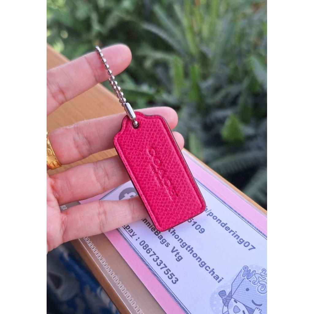 ป้าย tag coach แท้มือ2