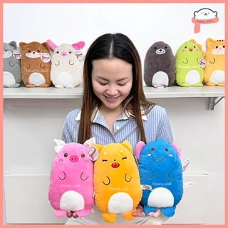 📍พร้อมส่ง!! มี28ลาย 📍ตุ๊กตาขนาด 12นิ้ว ชิบะอ้วน ไซบีเรียนอ้วน ฮัสกี้อ้วน หมูอ้วน นุ่มนิ่มม