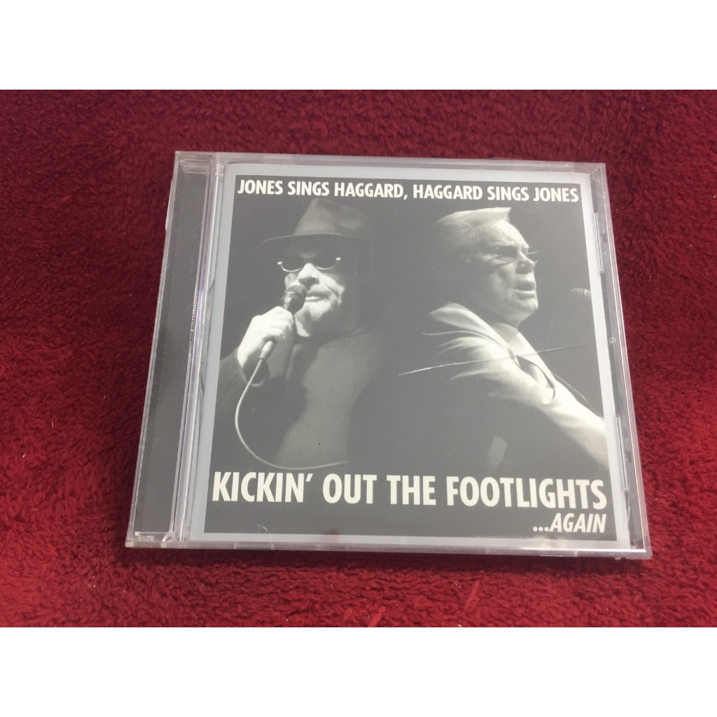 CD Kickin' Out The Footlights...Again (Jones Sings Haggard, Haggard Sings Jones) สภาพตามปก B96-110