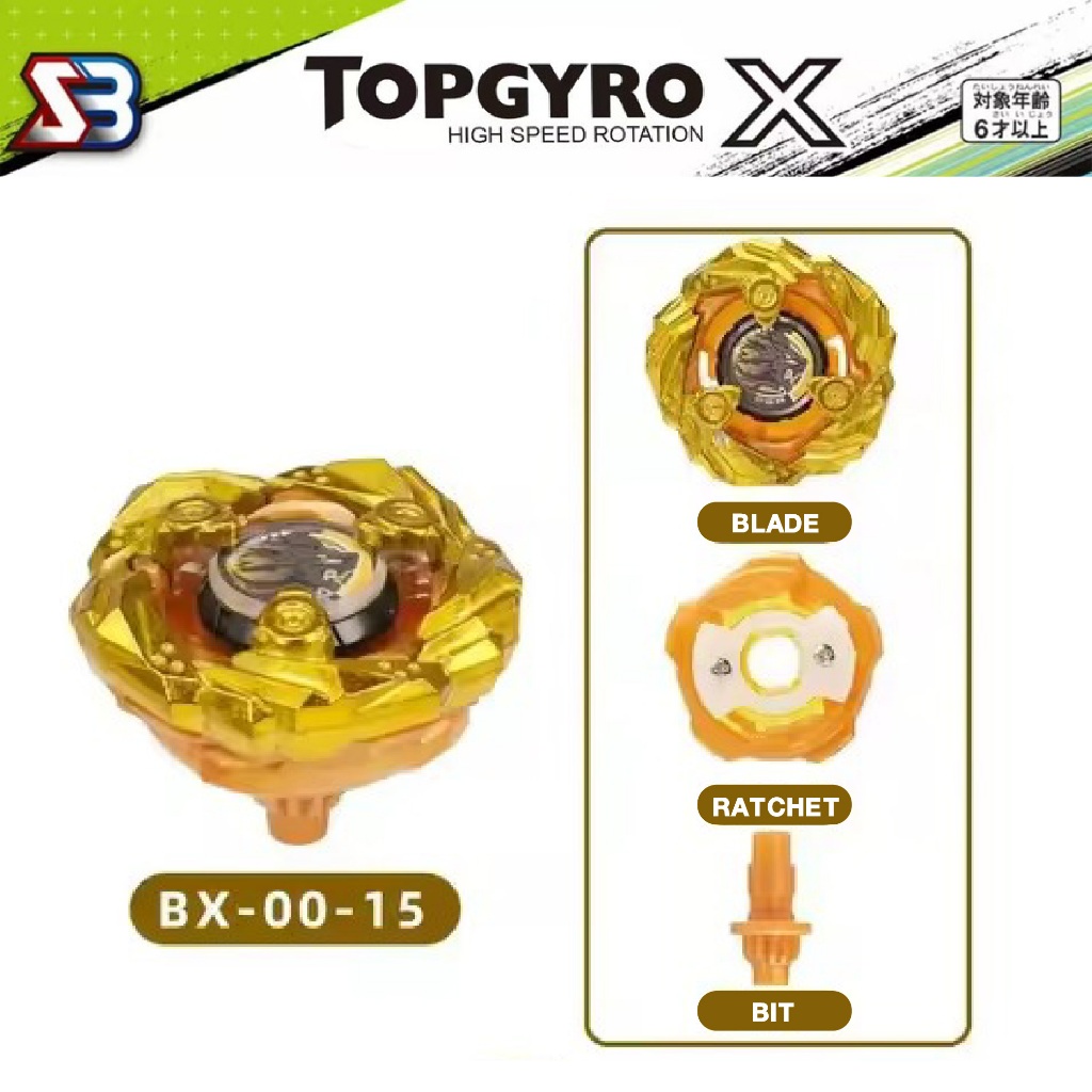ลูกข่าง TOPGYRO X ของเล่นเด็ก เฉพาะลูกข่าง เลือกได้ 83 ลาย ลูกข่างหมุนสนุก ราคา ถูกที่สุด ดีลบีเคเค แกลเลอรีภาพที่ 4