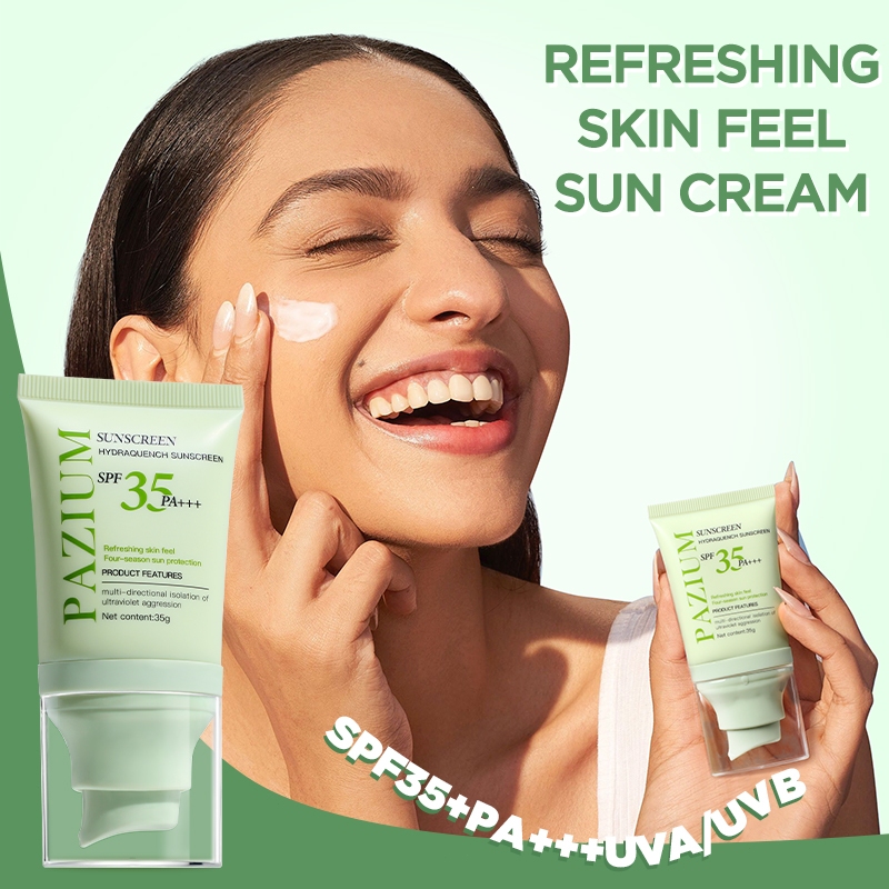 PAZIUM sunscreen ครีมกันแดด SPF35 + PA +++ ครีมกันแดดสำหรับใบหน้าและทั้งตัว ไม่มัน ไม่อุดตัน สำหรับผ