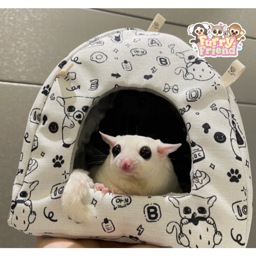 บ้านนอนสัตว์เลี้ยง Little Tent  สำหรับบุชเบบี้ ชูการ์ไกรเดอร์ และสัตว์เลี้ยงขนาดเล็ก