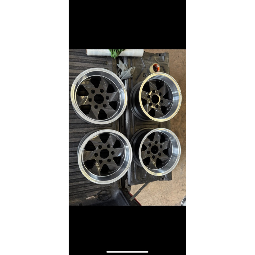 ล้อแม็กซ์ ENKEI แท้ ขอบ15 6รู139 กว้าง 8.5 นิ้ว ราคาต่อวง