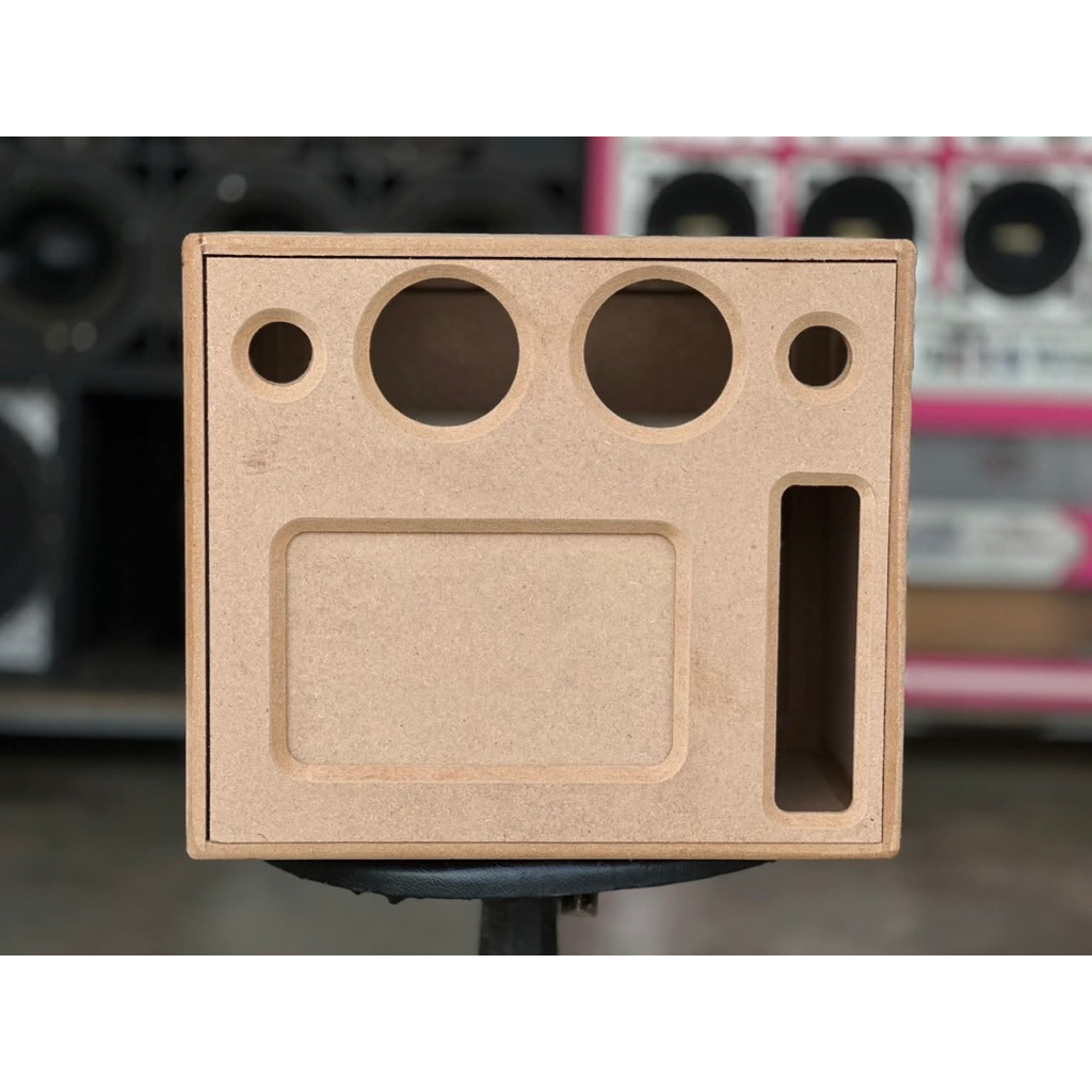 ตู้เปล่า สูตรกระแทกข้าง8นิ้วเดี่ยว