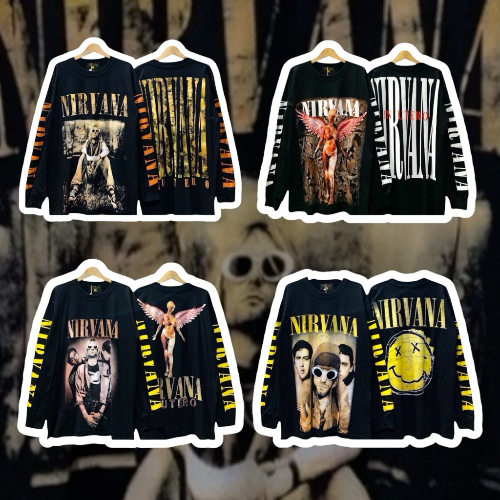 เสื้อวงแขนยาว เสื้อยืดแขนยาว เสื้อยืดโอเวอร์ไซส์ เสื้อยืด UNISEX มีส่งด่วน ส่งไว ส่งสินค้าทุกวัน