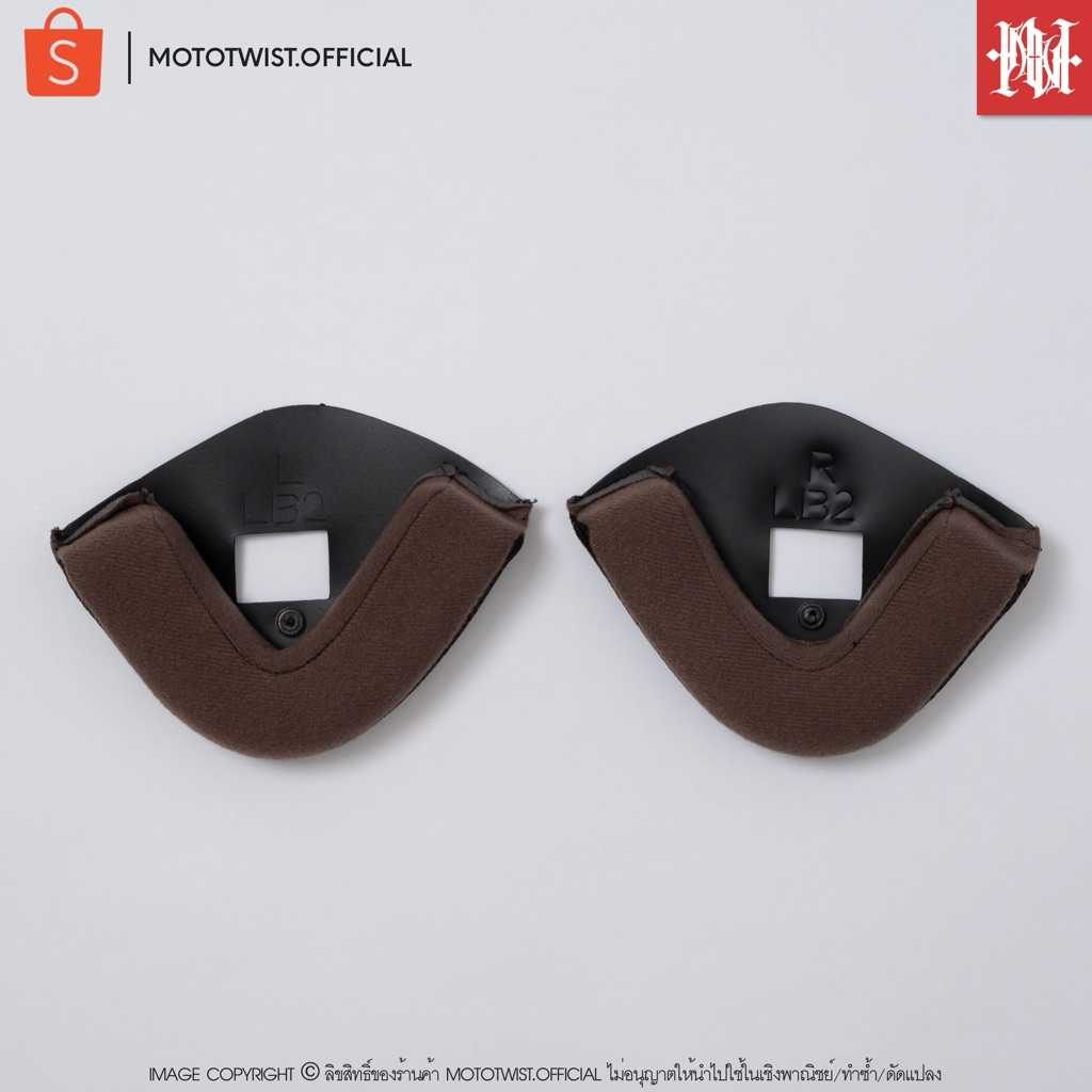 [นวมใหม่เท่านั้น] อะไหล่สำหรับหมวกที่สั่งซื้อตั้งแต่ 08/2567 เป็นต้นไป Pad Kit - นวมแก้ม Odyssey ไซส์ S-XXL