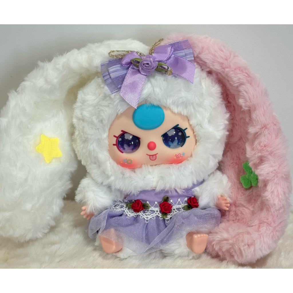 พร้อมส่งจากไทย🇹🇭 พวงกุญแจ Baby Three  - Lily Rabbit Town V4 แบบเลือกตัว