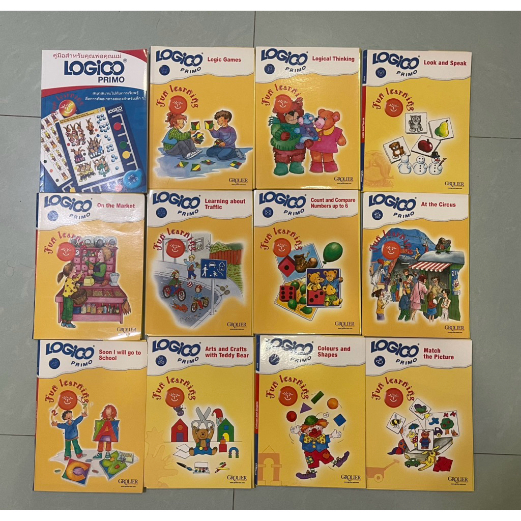 (มีแค่หนังสือ) logico primo grolier มือสอง