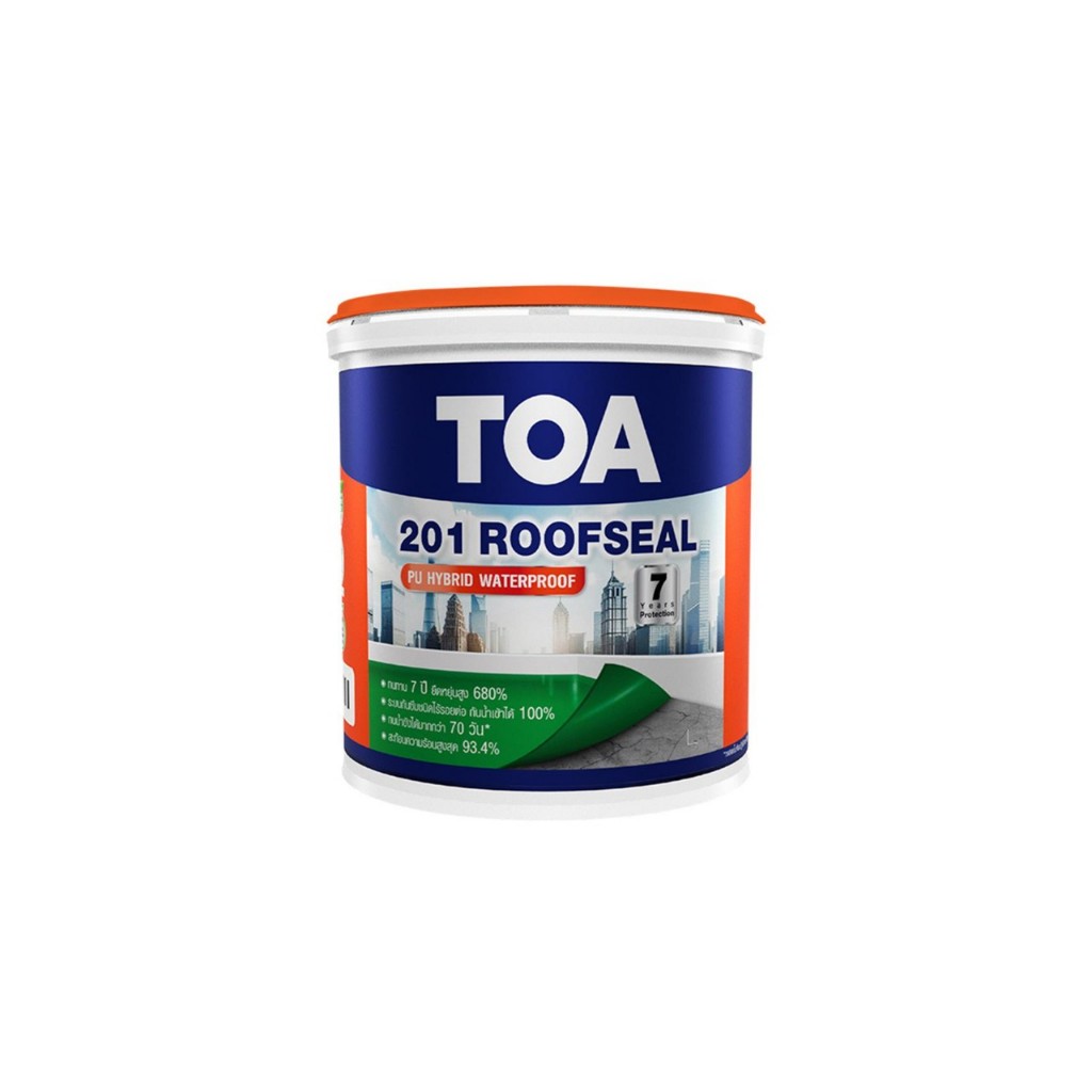 อะคริลิกกันซึม TOA 201 1 กก. สีเทา