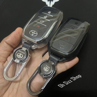 เคสรีโมทรถ  Toyota Fortuner GR Leader 2025  เคสใสดำซีทรู กัน…