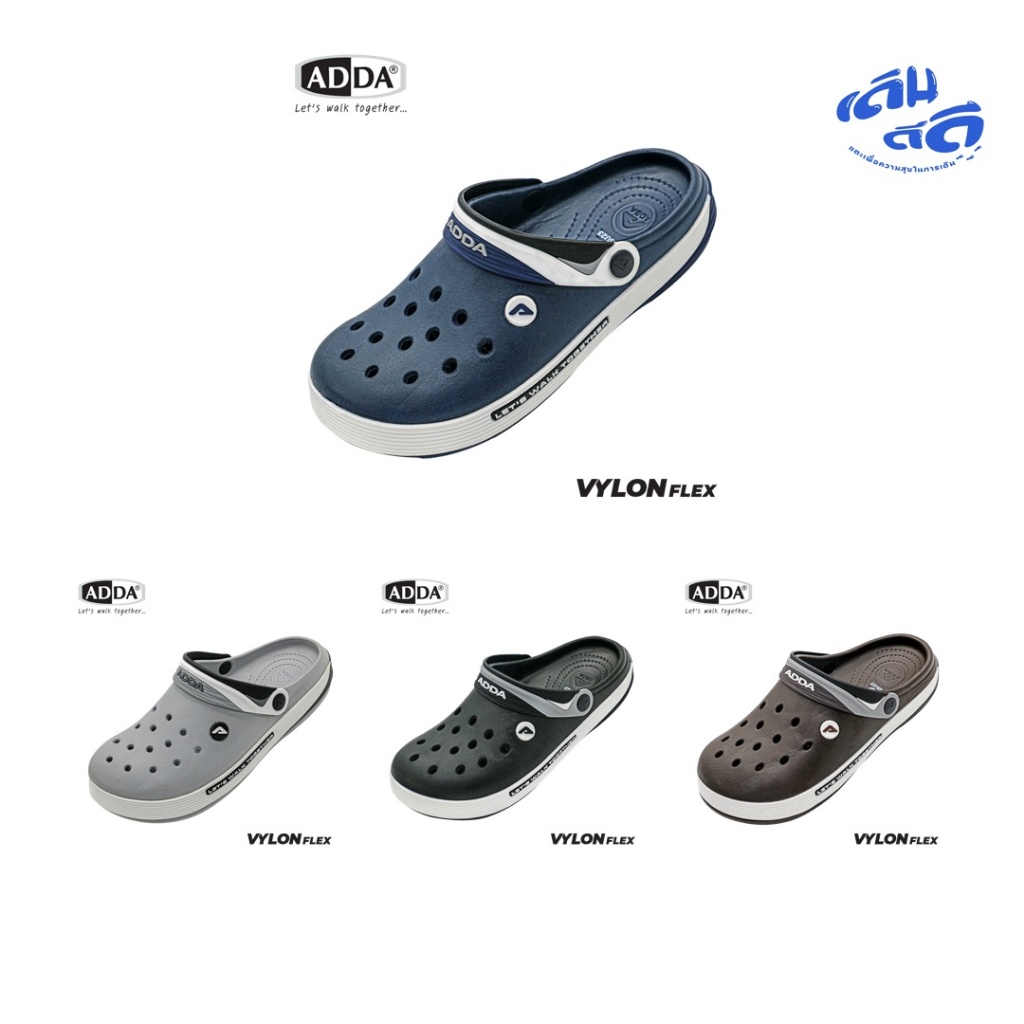 รองเท้าแตะ หัวโต ADDA 55U23-M1 Size 7-10 ของแท้