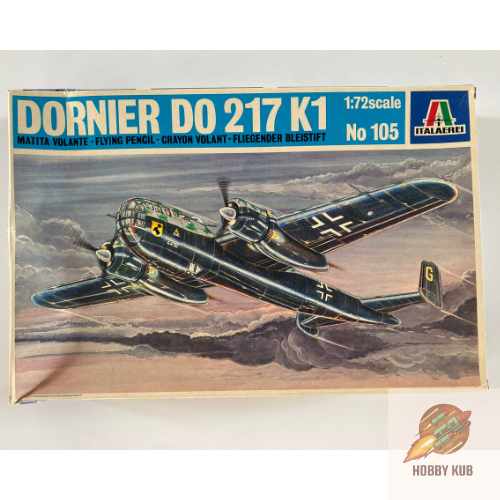 พลาสติกโมเดลประกอบ ITALERI สเกล 1/72 Dornier Do 217 K1 No.105