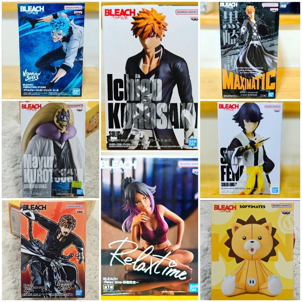 🔥SALE🔥 Figure Bleach ฟิกเกอร์ เทพมรณะ ของแท้ Bandai 100%