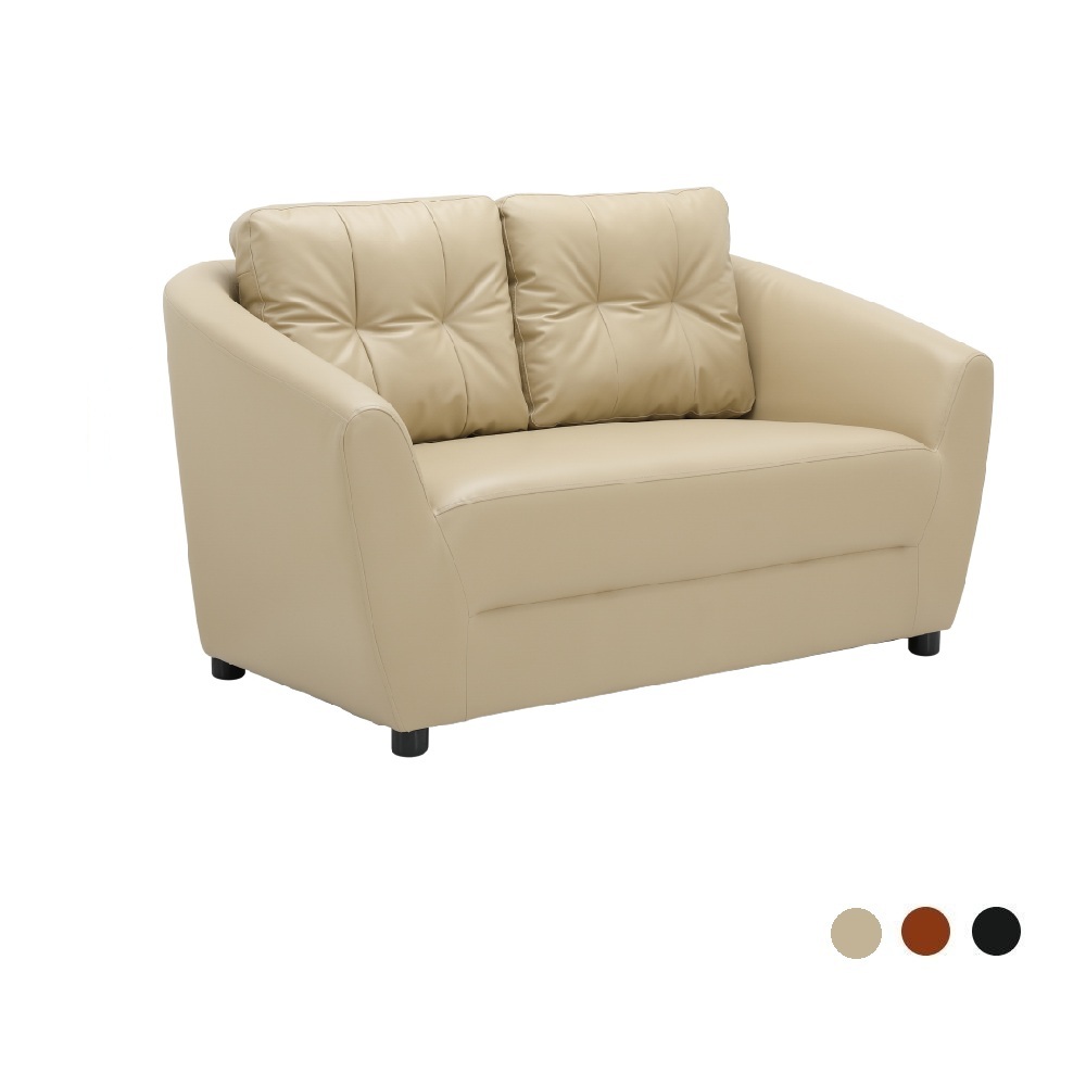 INDEX LIVING MALL โซฟา PVC 2 ที่นั่ง รุ่นแมกซ์ (สามารถเลือกสีได้)