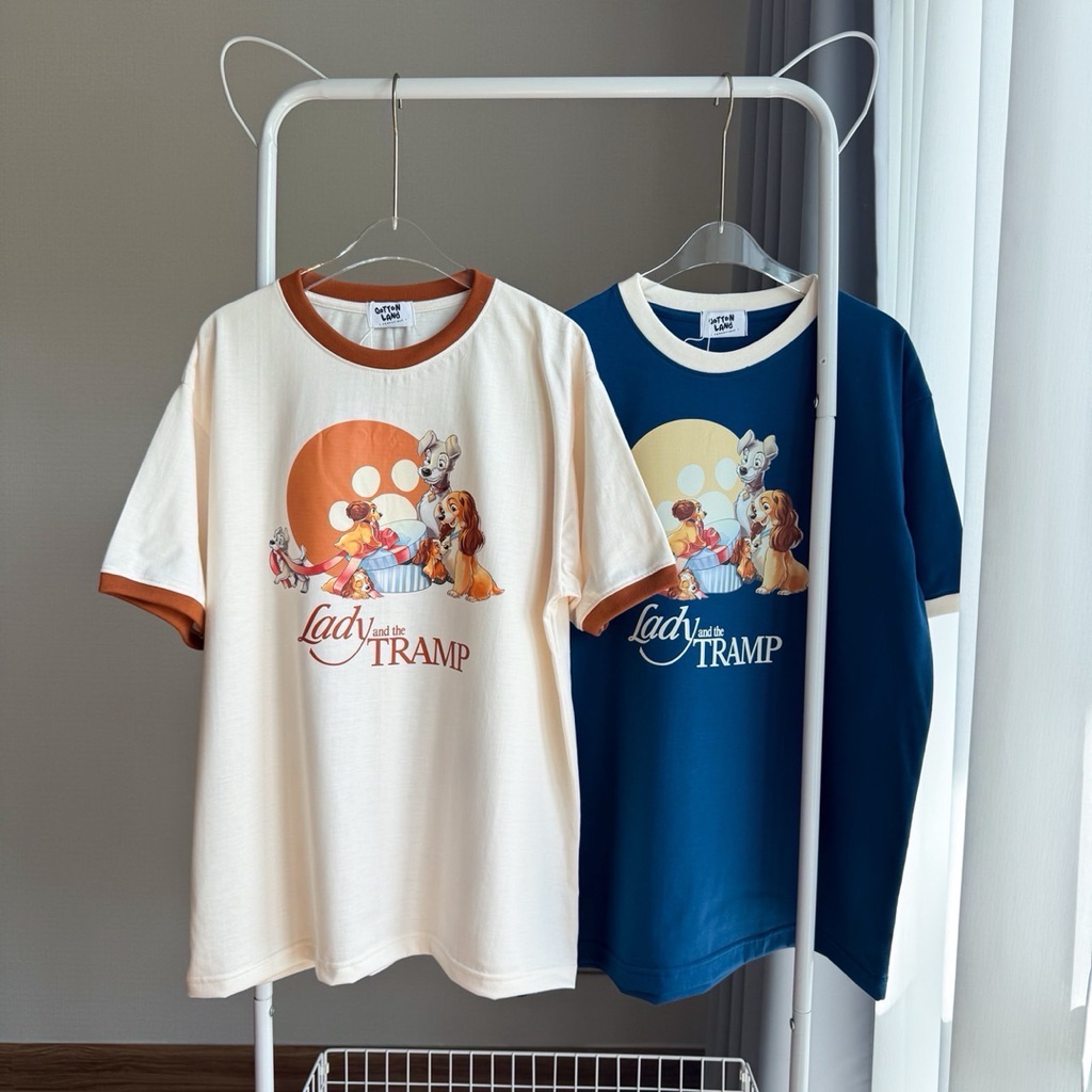 SIS.ON | พร้อมส่ง🧸เสื้อยืดโอเวอร์ไซส์ oversize QT (หมาเลดี้ family)