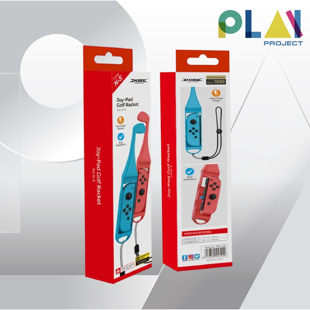 DOBE อุปกรณ์เสริมจอย Joy-Pad Golf Racket For Nintendo Switch [NSW] [ของแท้] [มือ1]