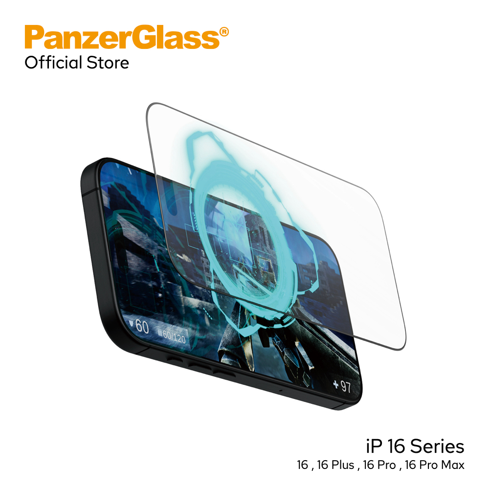 PanzerGlass ฟิล์มกระจกกันรอย สำหรับเกมมิ่ง Ultra Wide Fit Matte Gaming for iP 16 Series