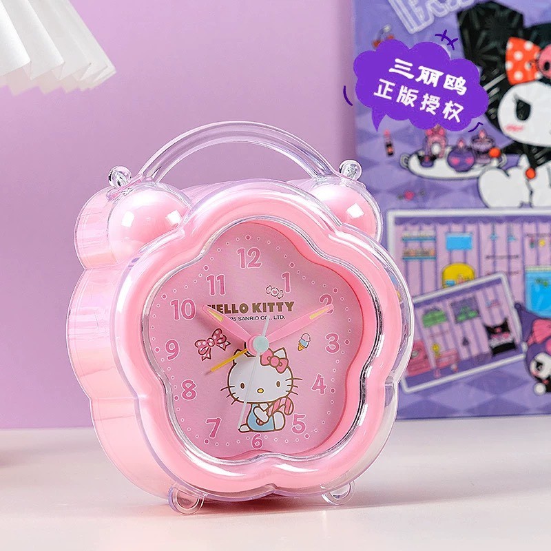 นาฬิกาลาย Sanrio รูปดอกไม้ แบบน่ารัก