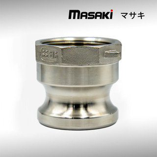 Camlock coupling part A SS316, สแตนเลส316, 1/2"-2" ข้อต่อสวมเร็ว BSP, NPT ฟิตติ้ง Quick coupling fitting coupler