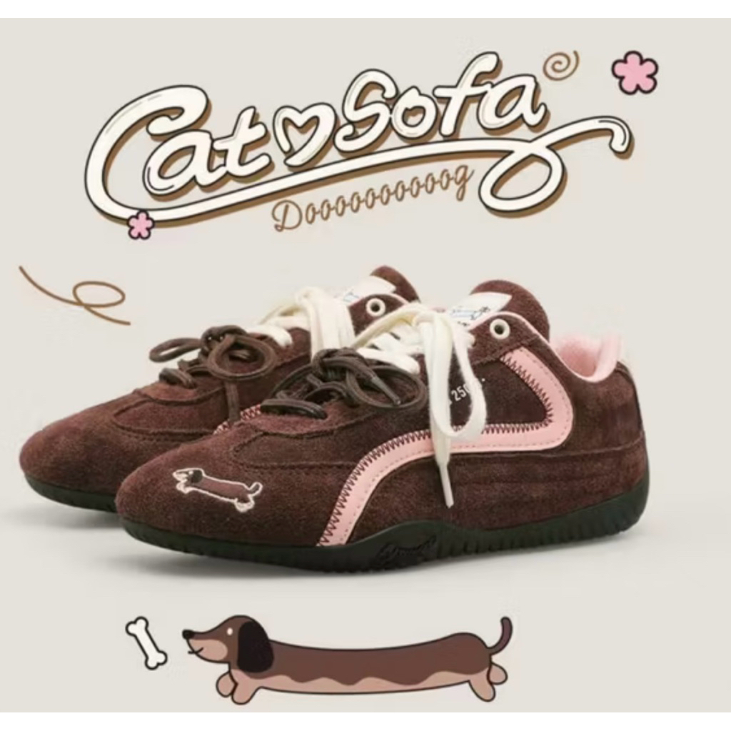 รองเท้าcat and sofa /Dachshund (ส่งต่อสภาพดี)พร้อมส่ง