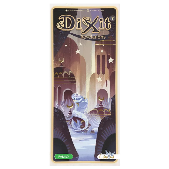 Dixit 7: Revelations (Expansion) (Exclusive 21 Gold Cards) [BoardGame]