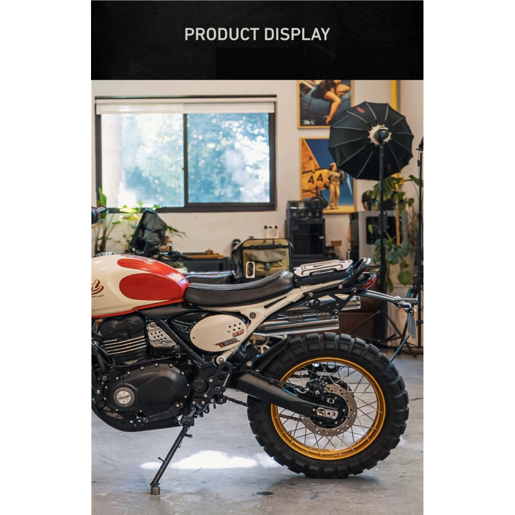 Luggage Rack Speed 400 & Scrambler 400x