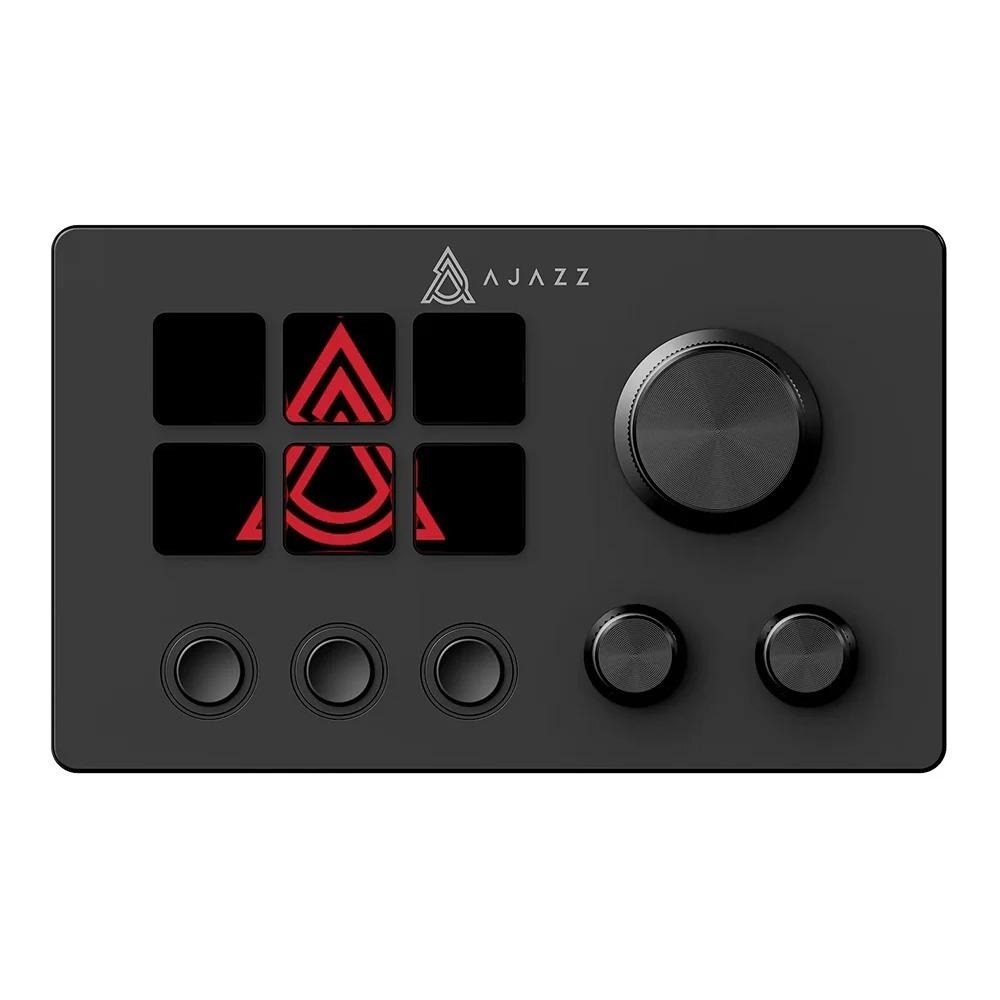 MACROPAD (มาโครแพด) AJAZZ AKP03 DESK CONTROLLER - BLACK - รูปที่ 2