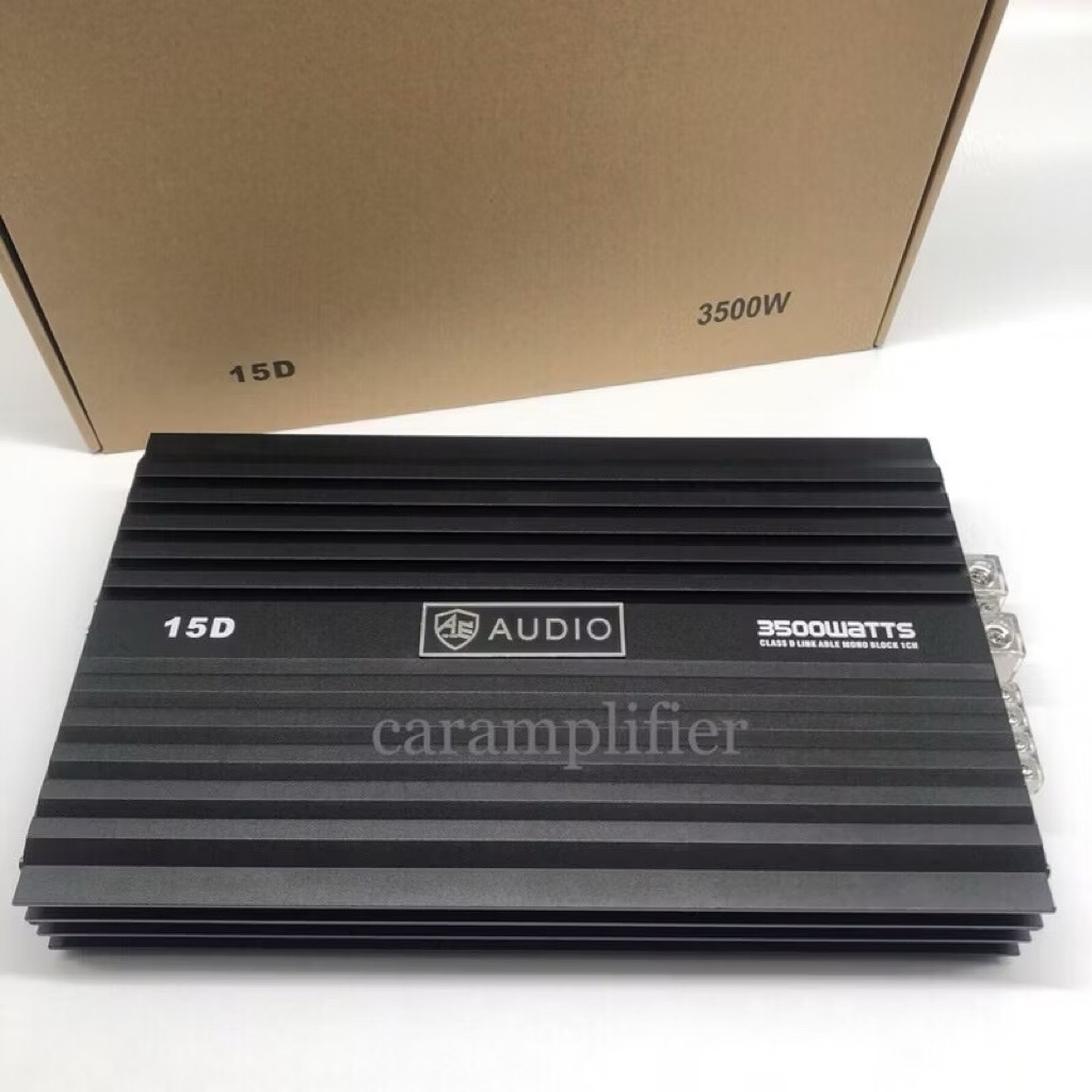 พาเวอร์แอมป์ 15D คลาสดี 3500wวัตรเต็มๆ ปริ้นแดง ของใหม่