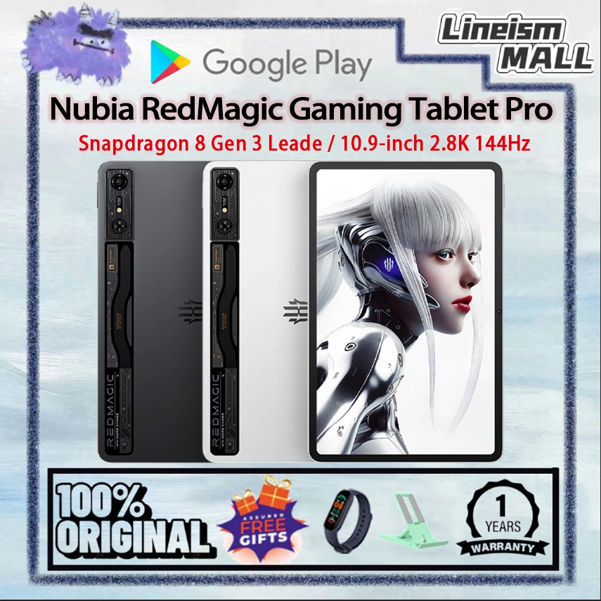 Nubia RedMagic Gaming Tablet Pro Snapdragon 8Gen3 10.9inch 2.8K 144Hz RedMagic Nova Gaming Tablet Re