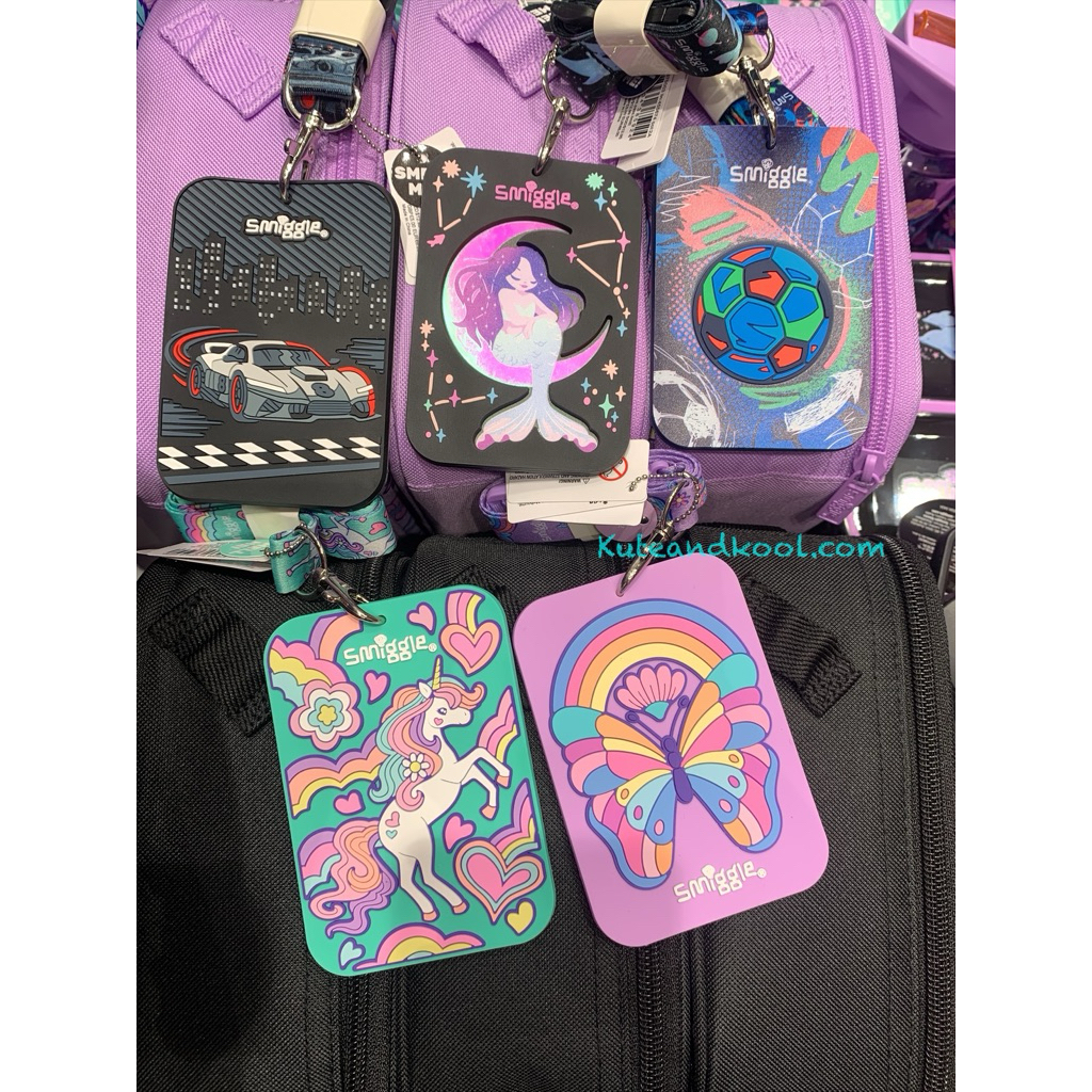 Smiggle 🐨 สายคล้องบัตร ที่ใส่บัตรคล้องคอ