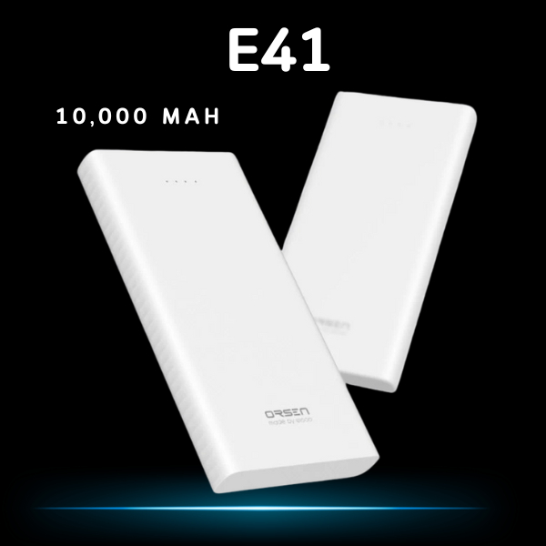 POWER BANK รุ่น E41 10000 mAh ขาว